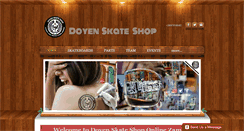 Desktop Screenshot of doyenskateshop.com
